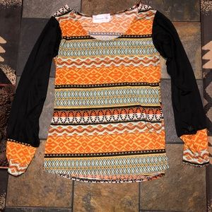 Fitted Mesh Long Sleeve Shirt